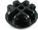 Pop-up Gazebo Tent Spare Parts 4-Way Roof Centre Connector Bracket Replacement Black