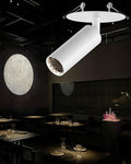 Flush Mount LED Ceiling Spotlight, 7W Zoomable Directional Spot Lights Indoor Bright Can Accent Fixture for Living Room Bedroom - COB Chip CRI 97 Flicker Free
