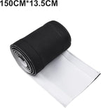 Cable Management Sleeve Flexible Neoprene Wire Cord Organizer Wrap Cover for Home Office Entertainment, Black 150cm(150cm*13.5cm)