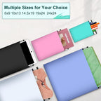 120PC Poly Mailers 6x9 Inch Teal Shipping Envelopes Bags Shipping Bags with Self Adhesive Waterproof and Tear-Proof Postal Poly Mailers