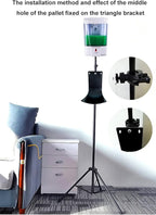 6 Pcs Drip Tray for Wall Mounted Soap Dispenser, Prevent Dripping and Spraying, Dispenser Stand, Black