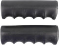 2Pcs Rubber Handle Cover Wheelbarrow Rubber Non-Slip Ergonomic Weatherproof Round Handle Grip Covers For Garden Carts(118 x 30mm)
