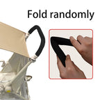 18.7×1.37×1.37in Armrest Handle Cover, Universal Handle Sleeve Cover Replacement Pushchair Handle Cover Elastic Dust Proof Protector Sleeve Accessory for Pushchair Pram