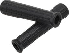 2Pcs Wheelbarrow Rubber Handles Replacement, Anti-slip Handle Grip Covers Weatherproof Handles Non-Slip Round Tubes for Garden Carts(114x16mm Black)