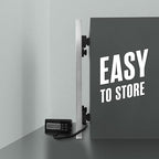 Houseables Shipping Scale, Platform Scale, Industrial, Heavy Duty, 400 LB, Weight Machine for Luggage, Packages, Postal, Floor, Commercial, Package, Business, Weighing, Large Platform, Digital, 22x18