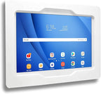 TABcare Security Anti-Theft Acrylic VESA Enclosure for Amazon Tablet with Free Wall Mount Kit (White, Fire HD 8 2016/2017/2018)