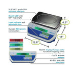 Adam Equipment CKT-M Approved Bench Checkweighing Scales for Industrial Weighing, checkweighing, Parts Counting, Setting Pricing by Weight NTEP Measurement Canada, CKT 4M, 9lb/4kg x 0.002lb/0.001kg