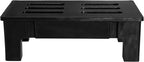 Commercial NSF Heavy-Duty Plastic Dunnage Rack, 2000 lb. Capacity, 36"x22"x12" (28W-500)