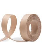 Birch Edge Banding 3/4 inch x 10 ft Real Wood Veneer Plywood Edge Banding Iron-on Pre-glued Veneer Edging Tape for Cabinet Repairs Furniture Restoration