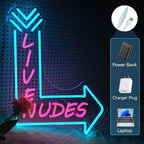Large Neon Sign (20X15inches), Neon Signs for Man Cave & Home Art Decor,USB Powered LED Neon Lights Signs with Dimmer for Bar Office Hotel Pub Cafe Recreation Room Sign