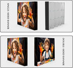 Customize Pop Up Banner with Stand for Tradeshow Backdrop,Tradeshow Dispaly,Step and Repeat Tension Fabric Backdrop for Trade Show Booth and Photography(7.5x7.5FT)