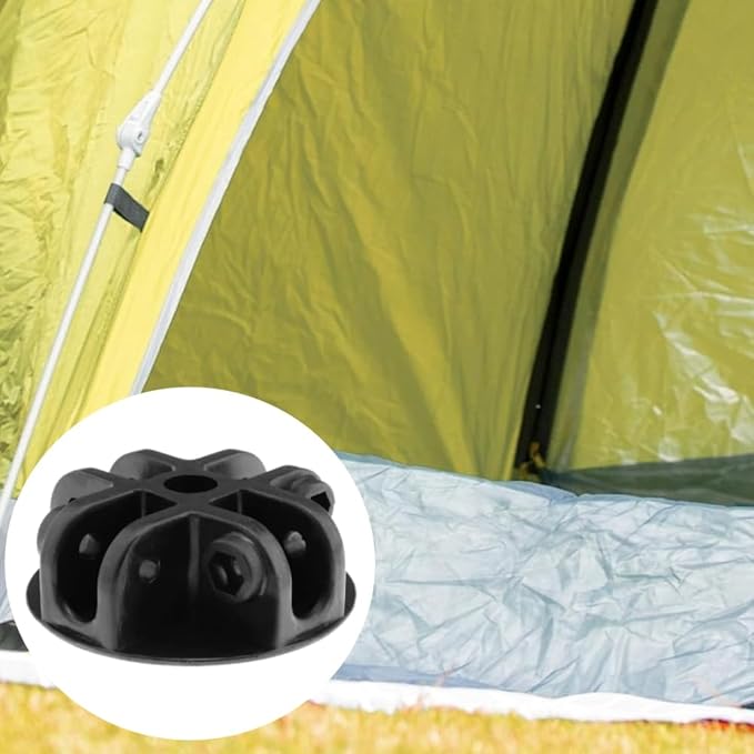 4-Way Roof Centre Bracket Connector, Canopy Tent Replacement Part, PA Material, Snap-Lock Design, for Pop-up Canopies, Outdoor Use