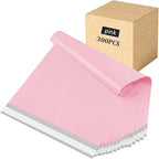 Large Poly Mailers 24x24 Inch 300PCS, 5-Layer Self-Seal Large Waterproof Shipping Bags for Clothes, Books, Mailing, E-commerce Packaging,Tear-Proof Shipping Envelopes Poly Bags for Business