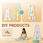 imprsv Marquee Letter B, 3FT Block Craft Kit for Party Decorations, Large Light Up Letters for Wedding, Baby Shower, Engagement Party Decorations