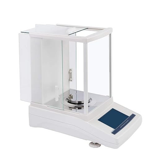 U.S. Solid 0.1mg Analytical Balance, 220g x 0.0001g Touch Panel Lab Scale, Auto Internal Calibration, RS232, Piece Counting, Percent Weighing, Adjustable Stability & Display Speed, g, oz, ct, mg