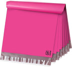 POLYSELLS 200 pcs 9x12 Inches Pink Poly Mailers Shipping Envelopes, Strong Adhesive Sealing, Waterproof, and Tear-resistant Postal Mailing Bags for Small Business, Clothes, Non-Fragile Items