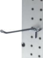 Presa Heavy Duty Metal Peg Board Shelving Hooks, 6-Inch, 50-Pack