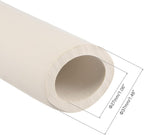 uxcell Foam Tubing for Handle Grip Support, 27mm ID 37mm OD 1m Length White