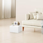 Cube Display Pedestal Stand for Bridal Shop, Square White Display Risers Columns, Party Event Decor Platform Base Showcase for Model Jewelry Clothing Shop Home Exhibition (11.8*11.8*7.87in)