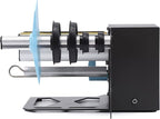 U.S. Solid Automatic Label Dispenser for Rolls and Fanfold Labels - Translucent and Opaque - Adjustable Speed - Core Sizes 1", 1.5", 3" - Width 0.2-7 in - Length 0.2 in-∞