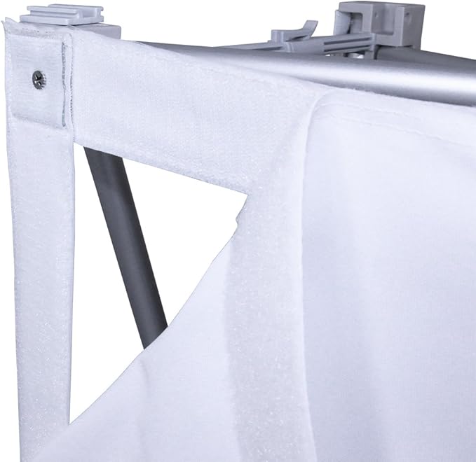 Vispronet Pop-Up Tension Fabric Trade Show Display Booth Frames (12.2ft x 7.4ft)