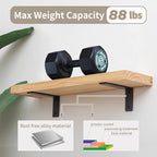 8"x 4"Shelf Brackets,L Shelf Brackets, die-cast Formation, Vertical Angle, Premium Alloy Metal Heavy Duty Shelf Bracket, high Strength Mounting Hardware Included, Corner Brace Joint,Pack of 4.