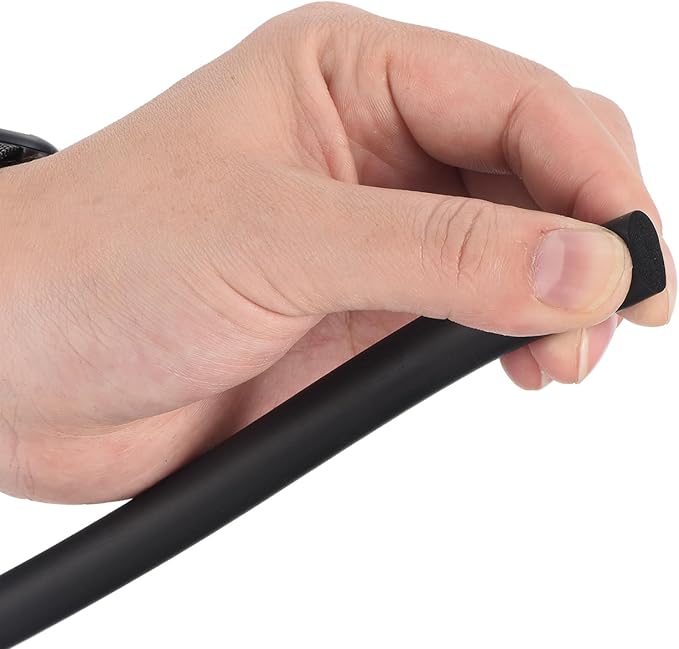 uxcell Foam Tubing for Handle Grip Support,13mm(1/2") ID 23mm(0.91") OD 0.3 Meter/1ft Length Black