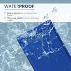 Royal Blue 10x13 Inch Poly Bubble Mailers |Self Seal Padded Envelopes for Thick books | Cushioned Bubble Mailer | Usable Size 9.5x13 Inch | Waterproof Lightweight Mailing Shipping Bags | 100 Pack Bulk