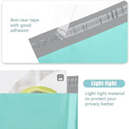 Metronic Poly Mailers 10X13 1200Pack, Strong Adhesive Shipping Bags for Clothing, Waterproof Shipping Envelopes Mailers Poly Bags for Small Businesses, Flexible Packages Bags Teal