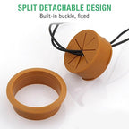 5 Pcs Desk Grommet 2" / 50 mm, Desk Hole Cover for Cables Dark Grey, Cable Grommet ABS Plastic, Desk Hole Grommet for Home & Office Pc, Detachable Cable Cord Organizer