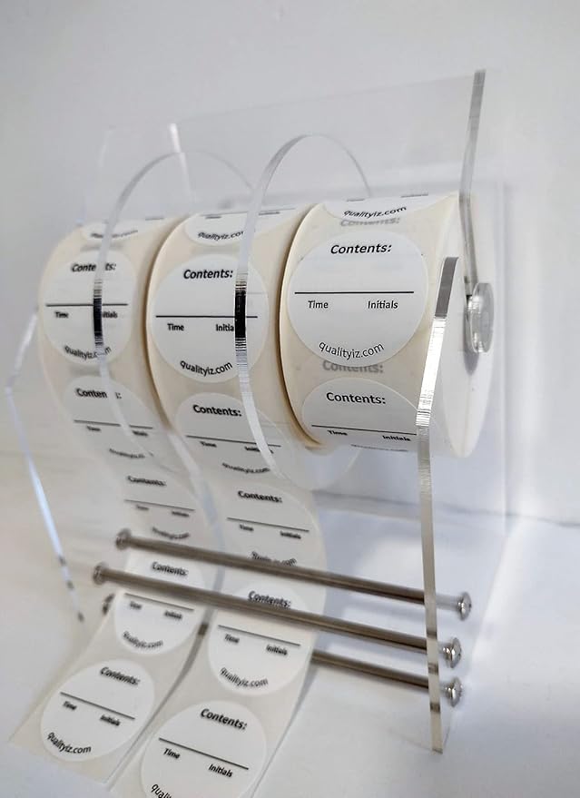 Adjustable Label Dispenser with 3-disks