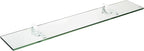 Spancraft Glass M-6x12-White Monarch Glass Shelf, White, 6" x 12"