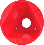 Global Industrial Inventory Control Cone W/Dry Erase Decals, 10" L x 10" W x 5" H, Red, Lot of 5