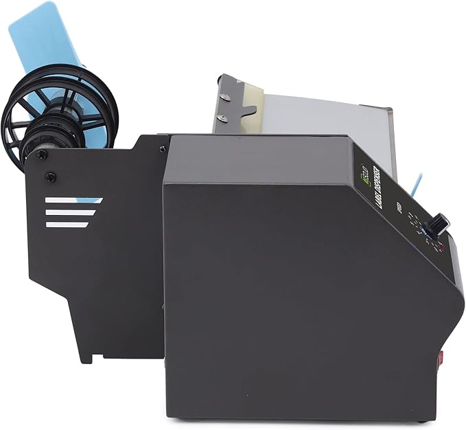 U.S. Solid Automatic Label Dispenser for Rolls and Fanfold Labels - Translucent and Opaque - Adjustable Speed - Core Sizes 1", 1.5", 3" - Width 0.2-7 in - Length 0.2 in-∞