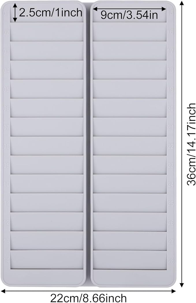 Time Card Holder, Time Card 28 Pockets Slots Wall Mounted Stacking Rack Holder for Employees, Payroll Recorders for Office Factory Supplies