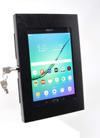 TABcare Locking Anti-Theft Metal Case for Samsung Galaxy TAB 8.7" Tablet for Kiosk, POS, Store, Show Display, Time Clock (TAB A7 Lite SM-T220, Black)