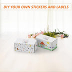 HORLIMER Shipping Boxes Set of 50, Small Corrugated Cardboard Box Literature Mailer, (White, 4.6" x 2.2" x 2.2")