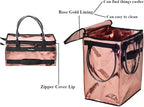 Reusable Grocery Bag On Wheels Large Capacity Shopping Trolley Foldable Rolling Tote Bag with Heavy Duty Handle for Travel