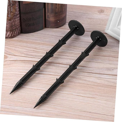 10 Pcs Heavy Duty Plastic Garden Stakes Anchors for Camping Hiking Canopy Gardening Weed Barrier Ground Pins