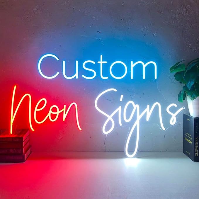 Custom LED Neon Sign, Battery Operated, Plug In or Hardwired