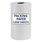 BOX USA Packing Paper Roll 1440'L x 15"W - 1,000 Sheets 17” Long Equivalent - Large White Newsprint for Shipping, Packaging, Storage and Moving Supplies