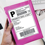 POLYSELLS 1000 pcs 6x9 Inches Pink Poly Mailers Shipping Envelopes, Strong Adhesive Sealing, Waterproof, and Tear-resistant Postal Mailing Bags for Clothing, Books, and Accessories