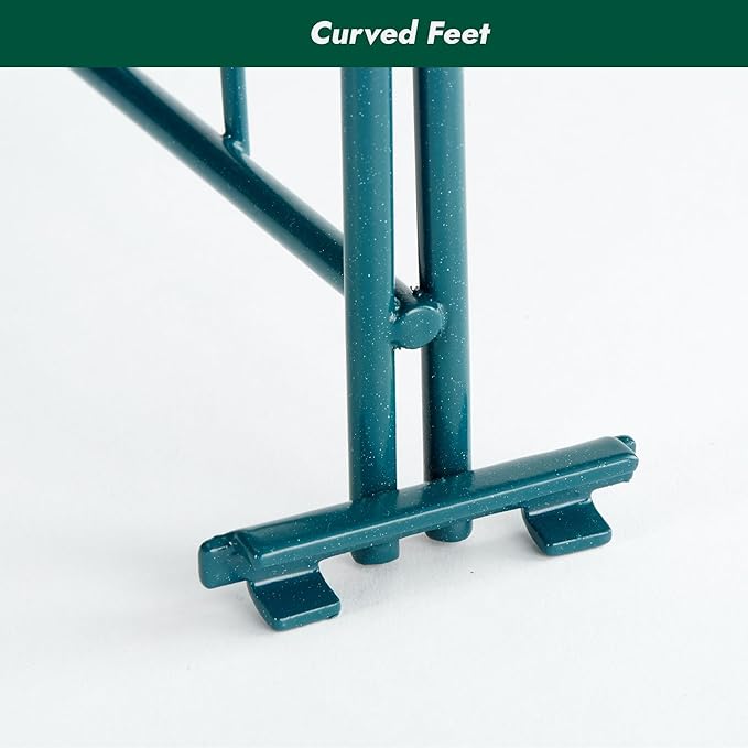 APLSS 4 Pack 24" Width Green Epoxy Shelf Divider for Wire Shelving, Dry&Wet Storage, NSF Certified