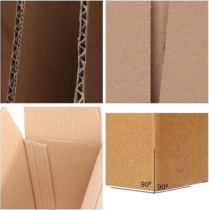Edenseelake Shipping Boxes 9 x 6 x 4 inches Corrugated Cardboard Boxes for shipping Package, 25 Pack