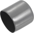uxcell 4pcs Rubber End Caps 43mm ID Vinyl Round End Cap Cover Screw Thread Protectors Dark Grey, 40mm Height