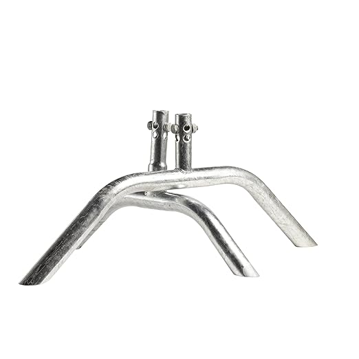 Angry Bull Barricades Metal Interlocking Steel Barricade (8.5 Ft. Heavy Duty, Bridge Feet, Grey Powder Coated, Set of 20)
