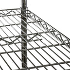 Shelving Inc. 12" d x 72" w Chrome Wire Shelving with 1 Tier Shelf, Weight Capacity 800lbs Per Shelf