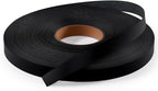 Melamine Edge Banding Black 3/4 inch x 250 ft Veneer Edging Easy Application Iron on Edge Banding Tape for Cabinet Plywood Repairs Furniture Restoration
