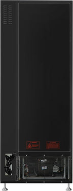 KoolMore Refrigerated Snack Vending Machine with 36 Slots Featuring a Credit Card Reader and Coin/Bill Acceptor in Black (KM-VMR-30-BCR)