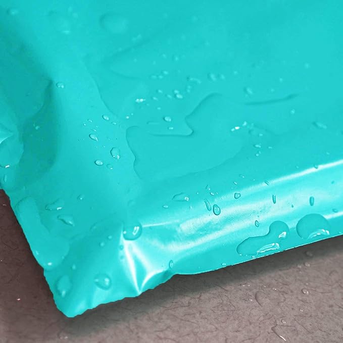 iMBAPrice (500-Pack) Poly Mailers 24x24 Inch Extra Large #8 Teal Color Poly Mailing Shipping Envelopes Bags, Self Seal Adhesive Waterproof and Tear Proof (Total 500 Bags)